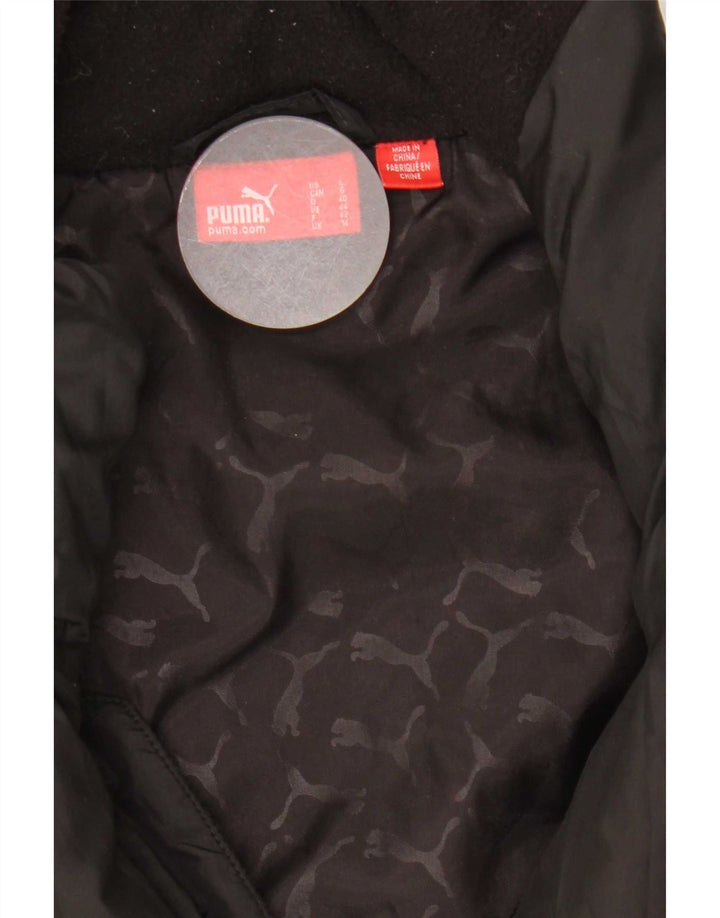 Puma Womens Padded Jacket UK 14 Large Black