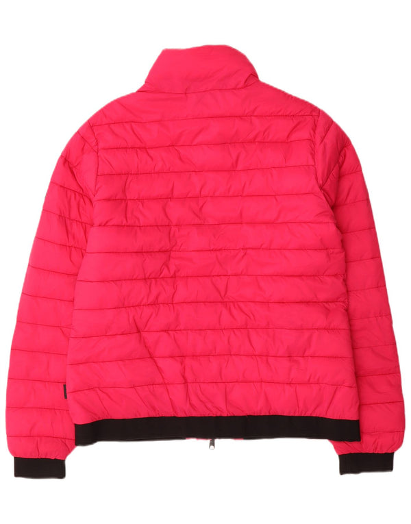 Chiemsee Womens Padded Jacket UK 16 Large Pink Nylon