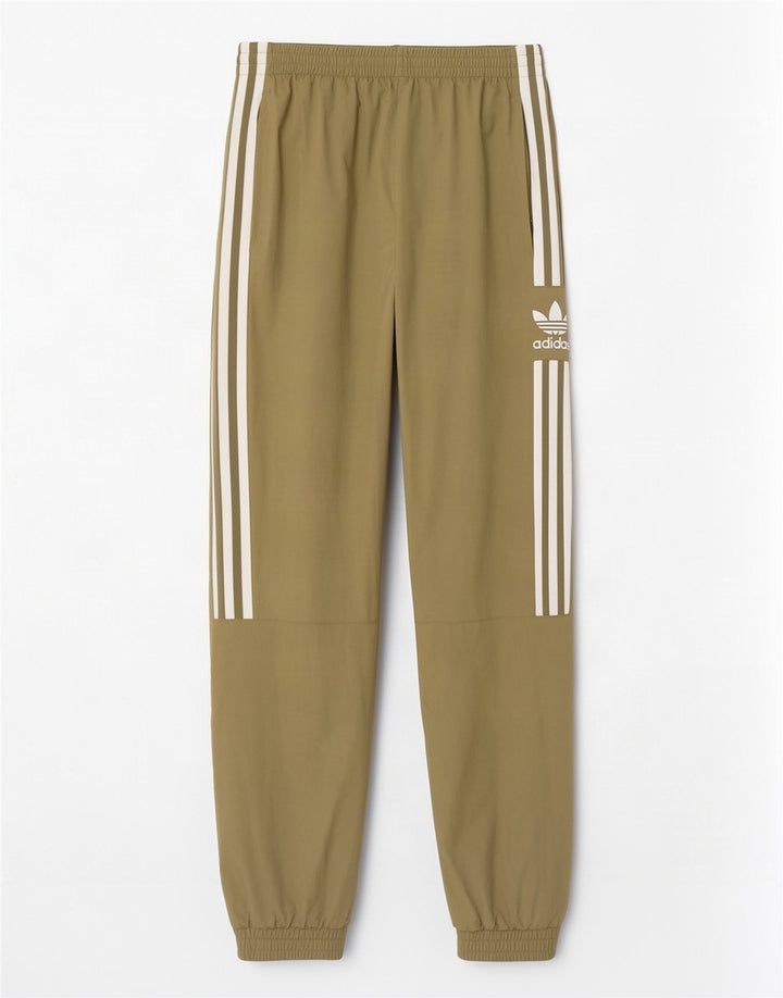 Adidas Mens Graphic Tracksuit Trousers Joggers Medium Khaki Polyester