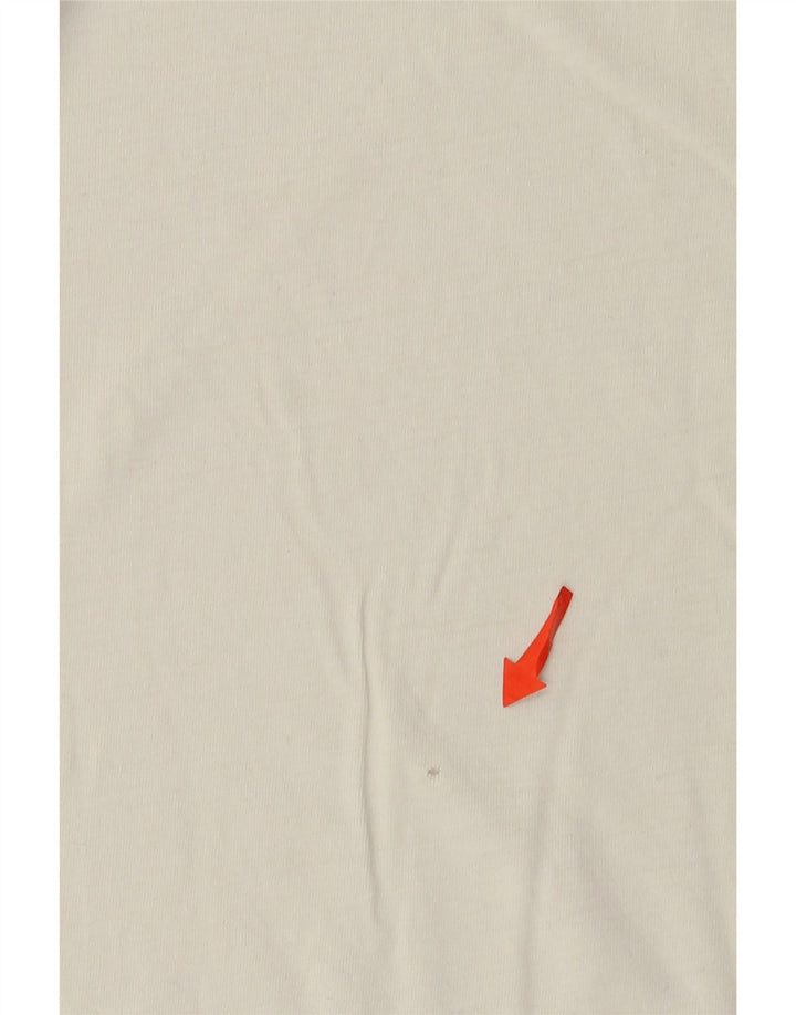 Kappa Mens Graphic T-Shirt Top Small White