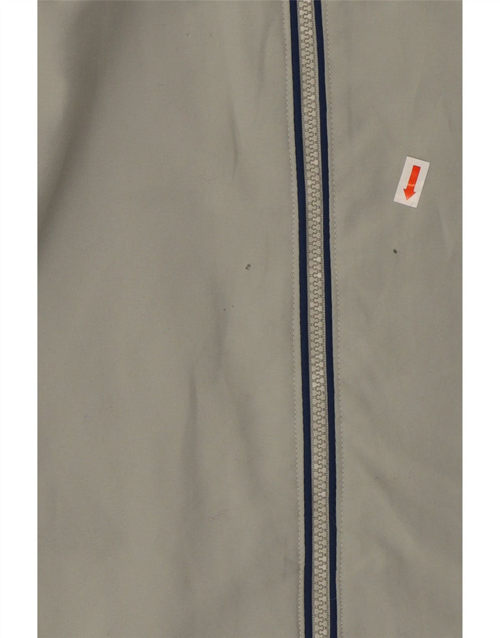 CHAMPION Mens Tracksuit Top Jacket Medium Grey Colourblock Polyester