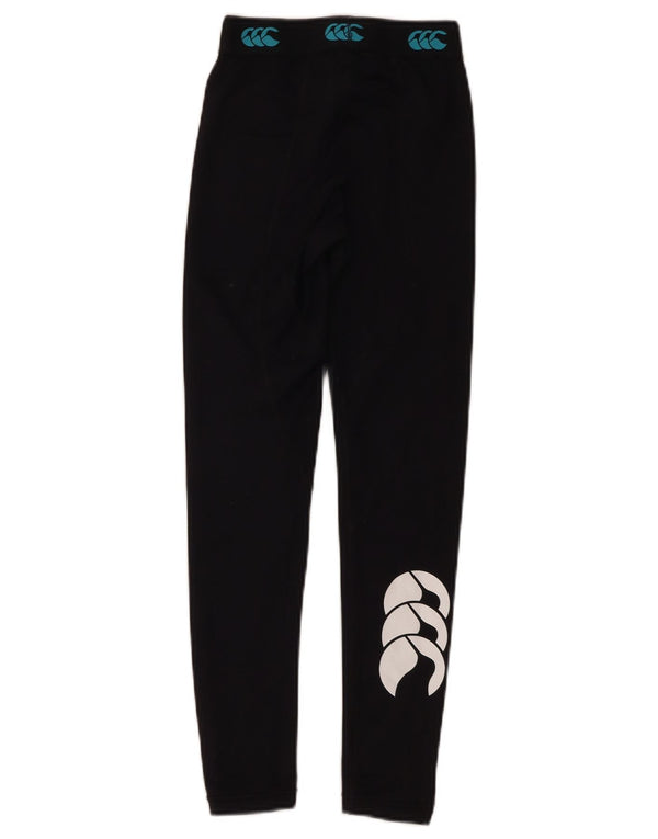 Canterbury Boys Graphic Leggings 7-8 Years Small Navy Blue