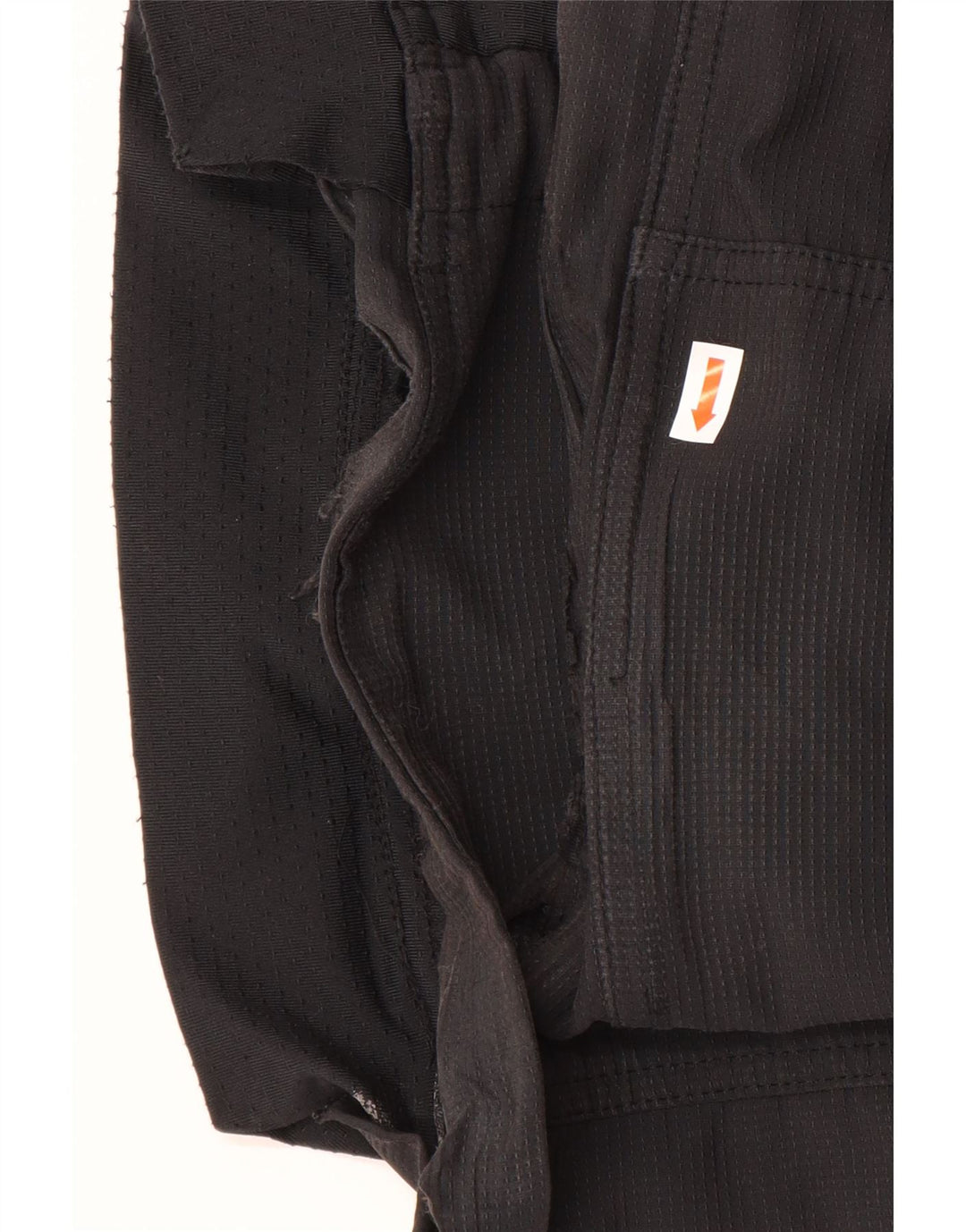 Nike Womens Straight Waterproof Trousers UK 8 Small W30 L30 Black Paisley