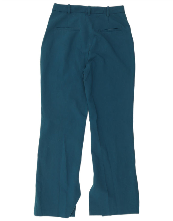 Zara Womens Bootcut Chino Trousers Medium W28 L30 Blue