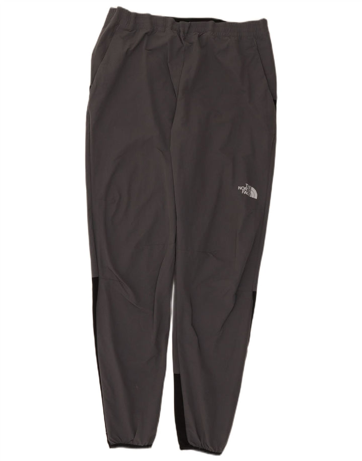 The North Face Mens Tracksuit Trousers Joggers Medium Grey Colourblock