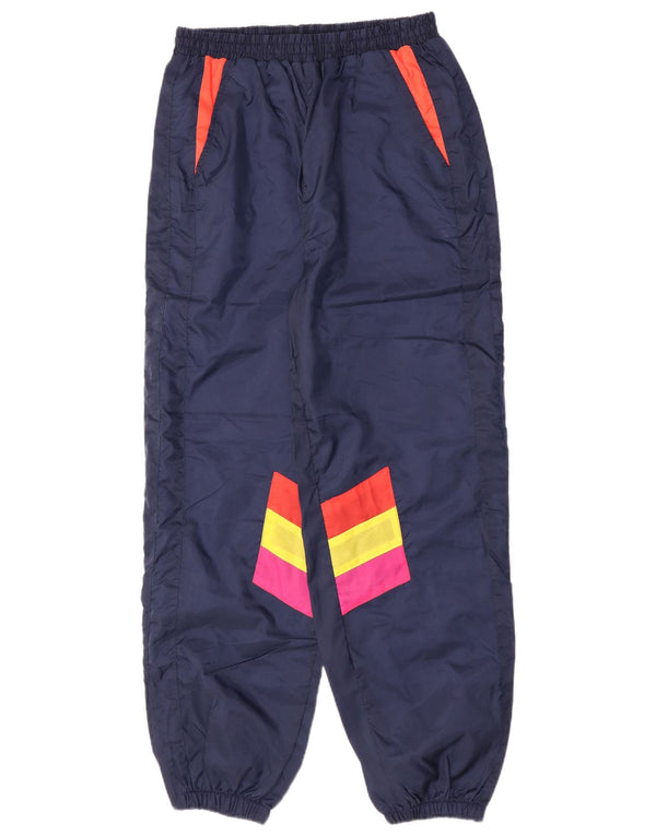 L'Equipe Womens Tracksuit Trousers Joggers UK 12 Medium Navy Blue