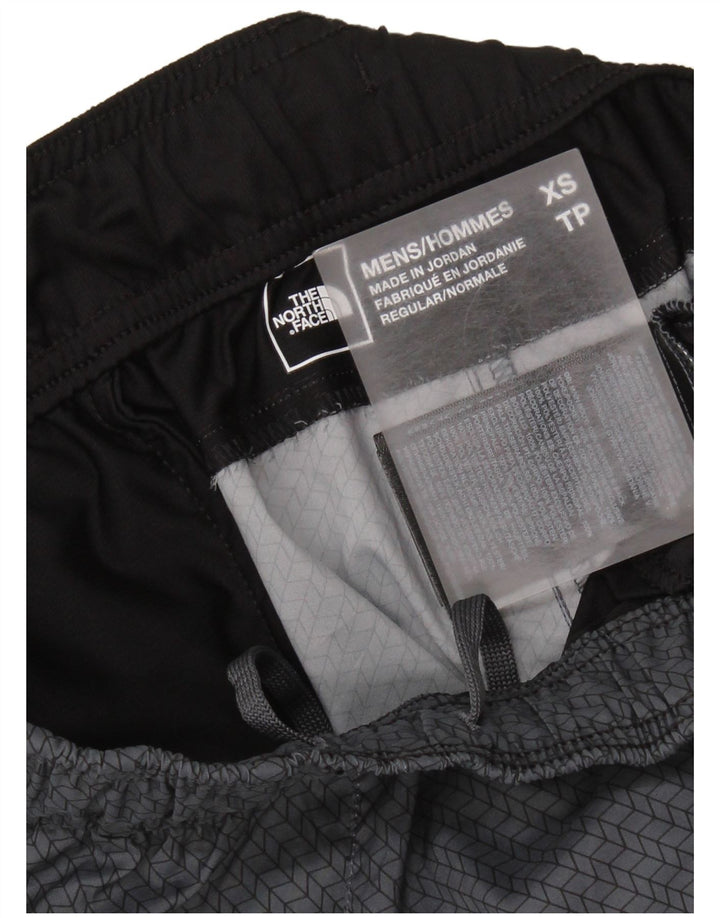 THE NORTH FACE Mens Sport Shorts XS Grey Colourblock Polyester