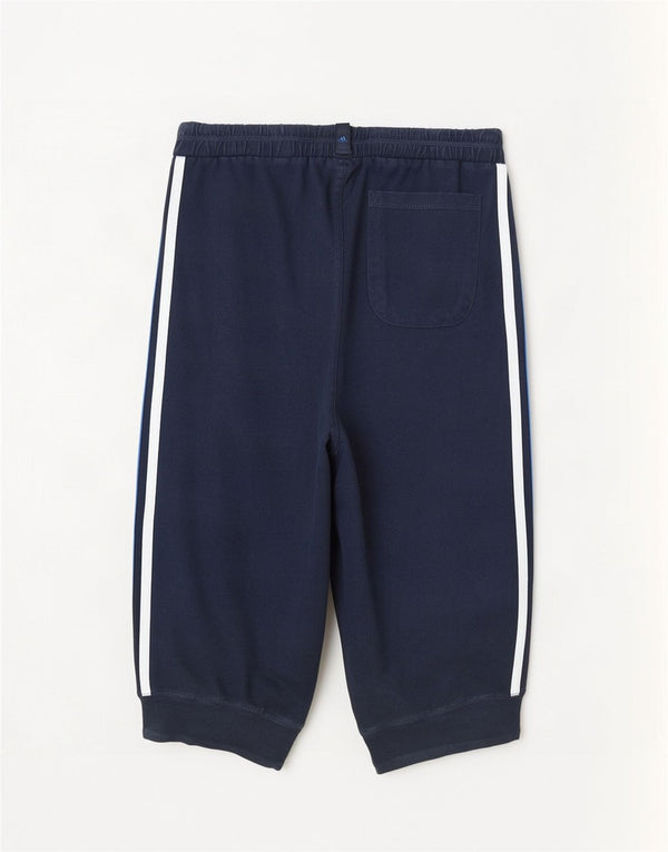 Adidas Womens Bermuda Sport Shorts UK 12 Medium Navy Blue Cotton