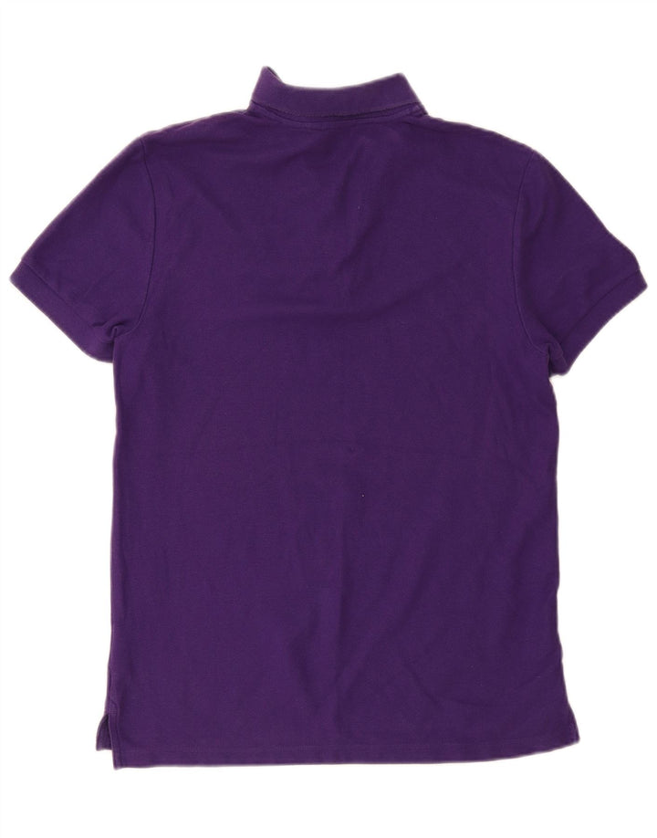 Nike Mens Polo Shirt Medium Purple Cotton
