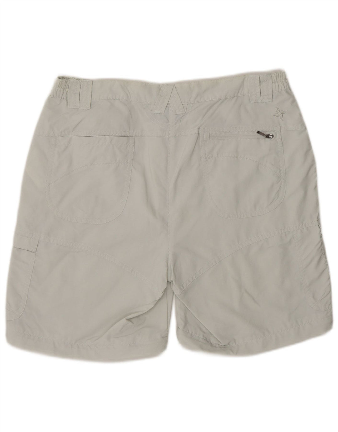 MC KINLEY Womens Cargo Shorts UK 16 Large W34  Grey Polyamide