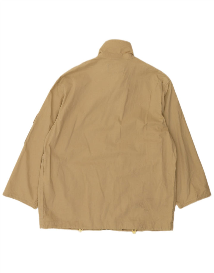 Casucci Mens Utility Jacket UK 38 Medium Beige Cotton