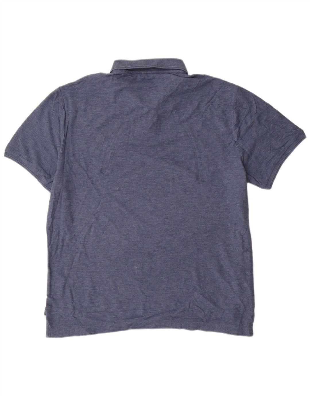 PENGUIN Mens Polo Shirt 2XL Blue Cotton