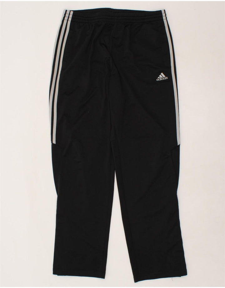 ADIDAS Mens Tracksuit Trousers UK 40/42 Medium  Black Polyester Vintage Adidas and Second-Hand Adidas from Messina Hembry 