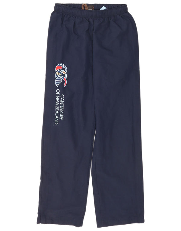 Canterbury Mens Graphic Tracksuit Trousers Medium Navy Blue Sports