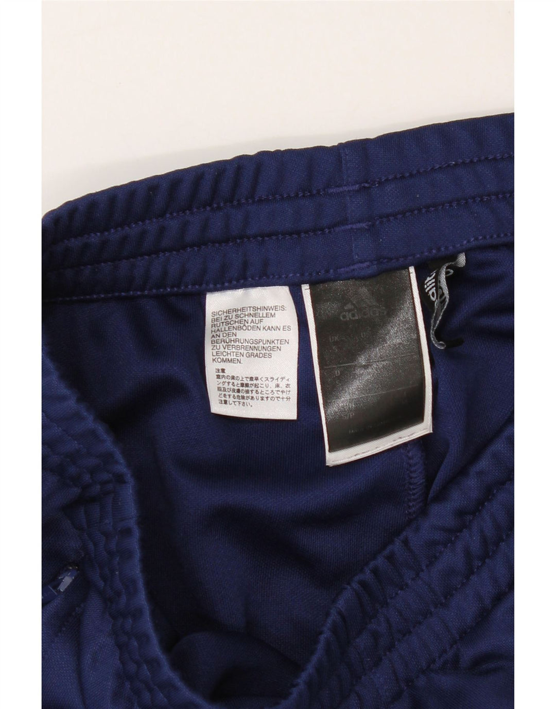 ADIDAS Mens Climalite Tracksuit Trousers Small  Navy Blue Polyester Vintage Adidas and Second-Hand Adidas from Messina Hembry 