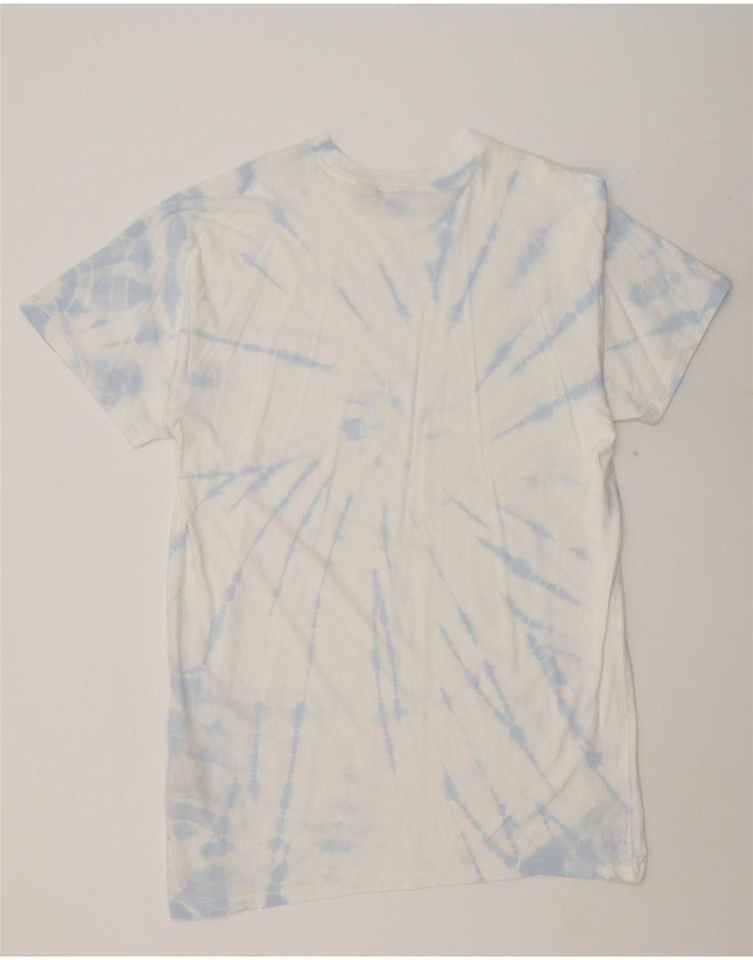 LEVI'S Womens Oversized T-Shirt Dress UK 10 Small White Tie Dye Cotton Vintage Levi's and Second-Hand Levi's from Messina Hembry 