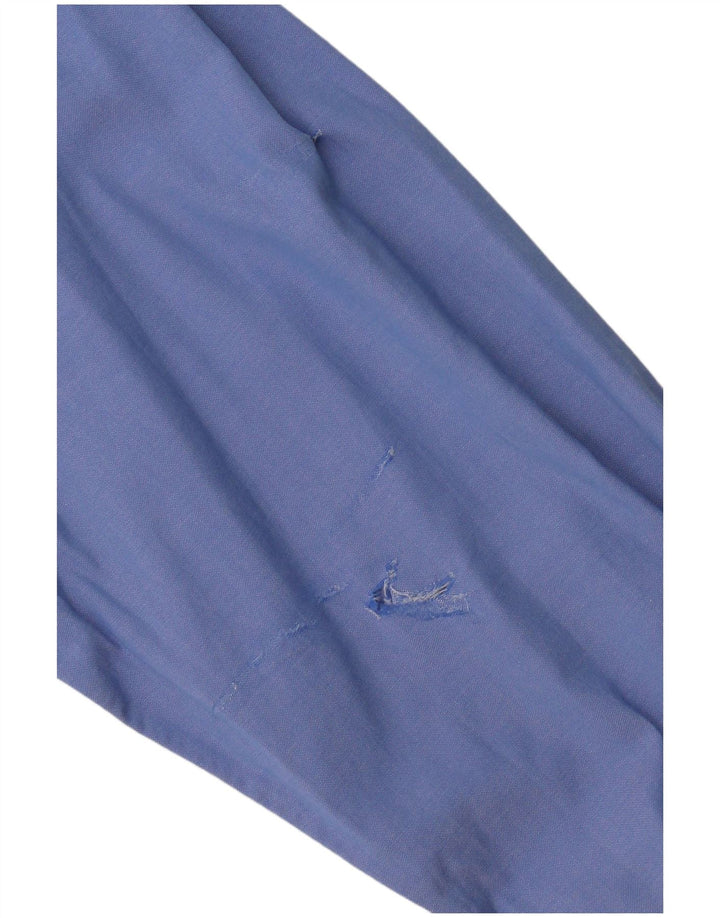 Ralph Lauren Mens Shirt Size 16 Large Blue Cotton