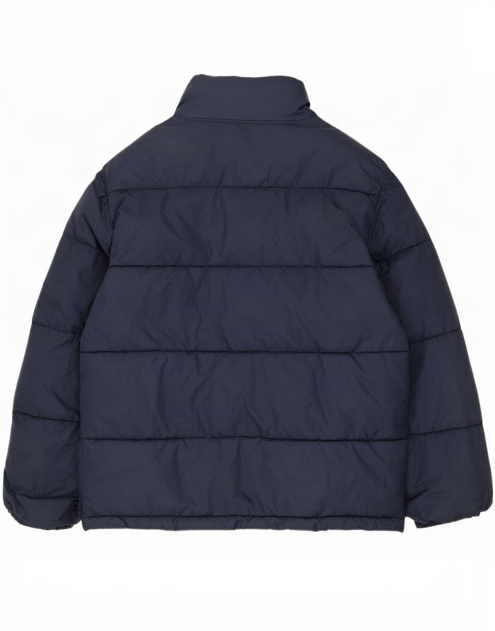 Umbro Mens Padded Jacket UK 42 XL Navy Blue Nylon