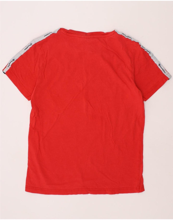 CHAMPION Boys Graphic T-Shirt Top 7-8 Years Small Red Vintage Champion and Second-Hand Champion from Messina Hembry 