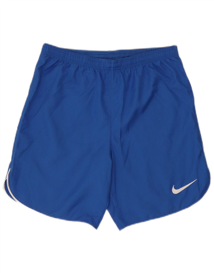 Nike Mens Dri Fit Slim Fit Sport Shorts Small  Blue Polyester