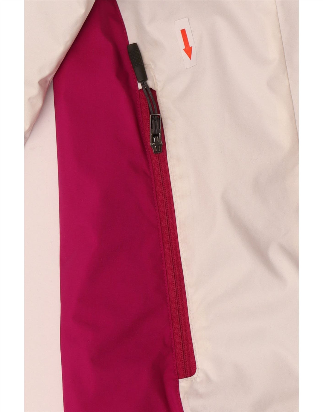 Columbia Womens Interchange Rain Jacket UK 16 Large Pink Colourblock Nylon