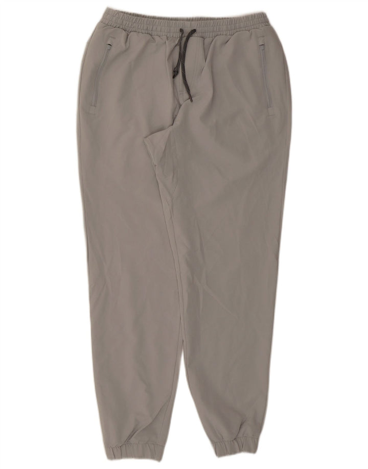 Puma Mens Tracksuit Trousers Joggers Large  Grey Polyester