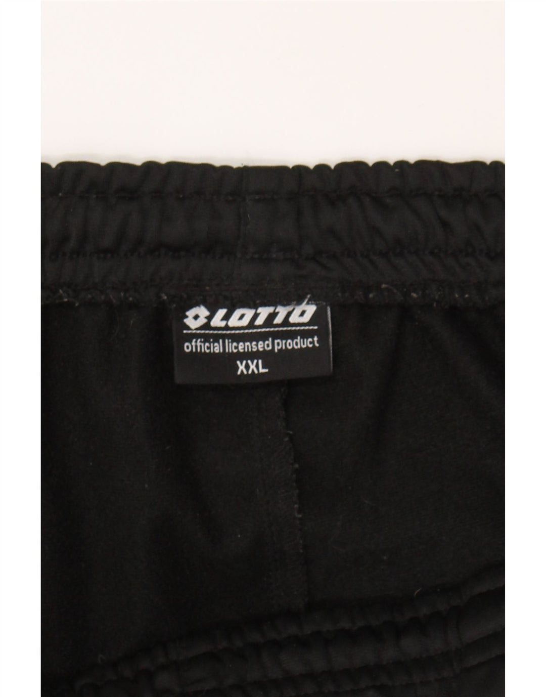 LOTTO Mens Tracksuit Trousers Joggers 2XL Black Polyester Vintage Lotto and Second-Hand Lotto from Messina Hembry 
