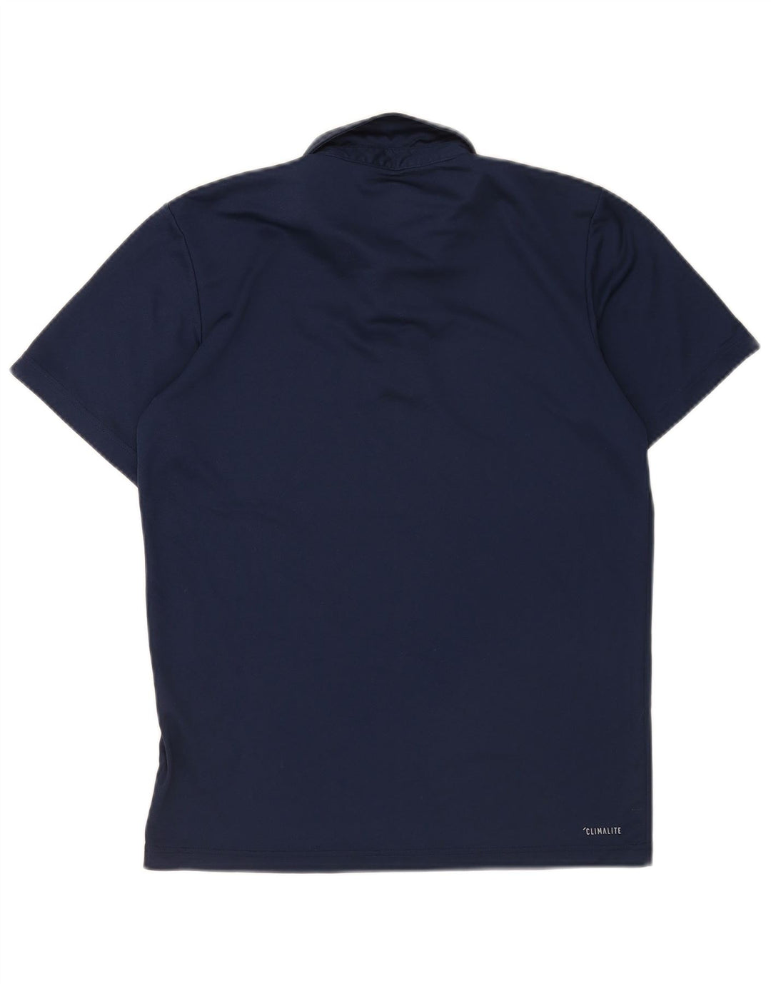 Adidas Mens Climalite Polo Shirt Small Navy Blue Polyester