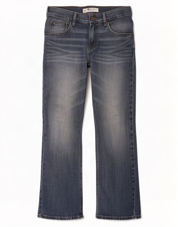 Lee Mens Modern Series Relaxed Fit Bootcut Jeans W30 L30 Blue Cotton