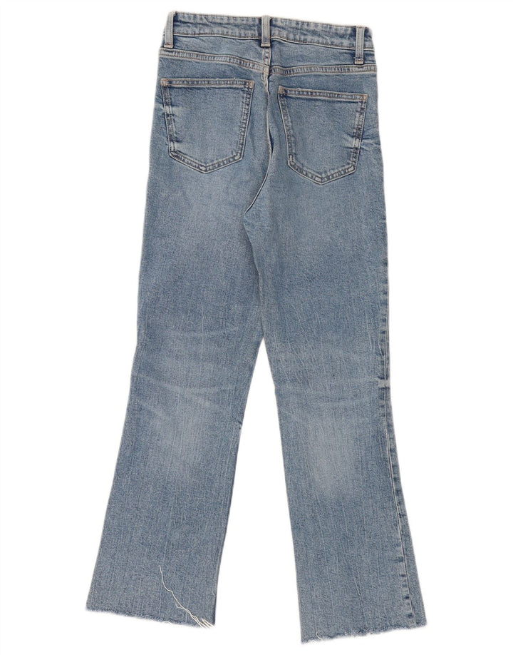 Zara Womens Bootcut Jeans EU 34 2XS W24 L26 Blue
