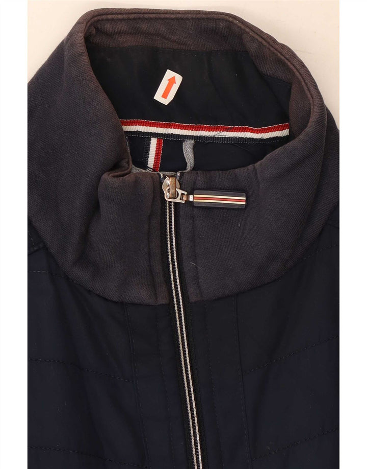 Marks & Spencer Mens Blue Harbour Tracksuit Top Jacket Large Navy
