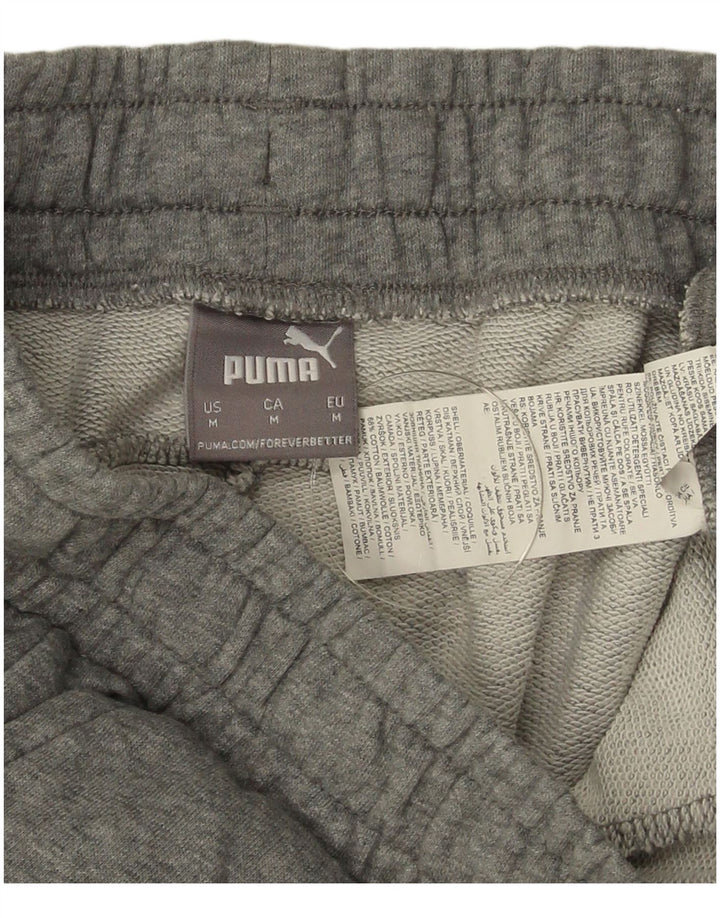 Puma Mens Sport Shorts Medium Grey Cotton