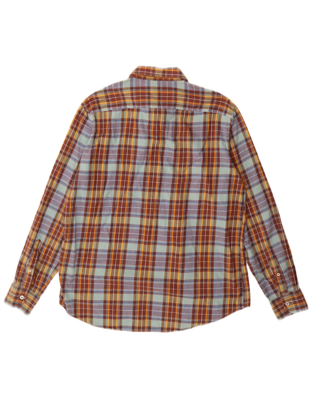 CARRERA Mens Flannel Shirt XL Multicoloured Check Cotton