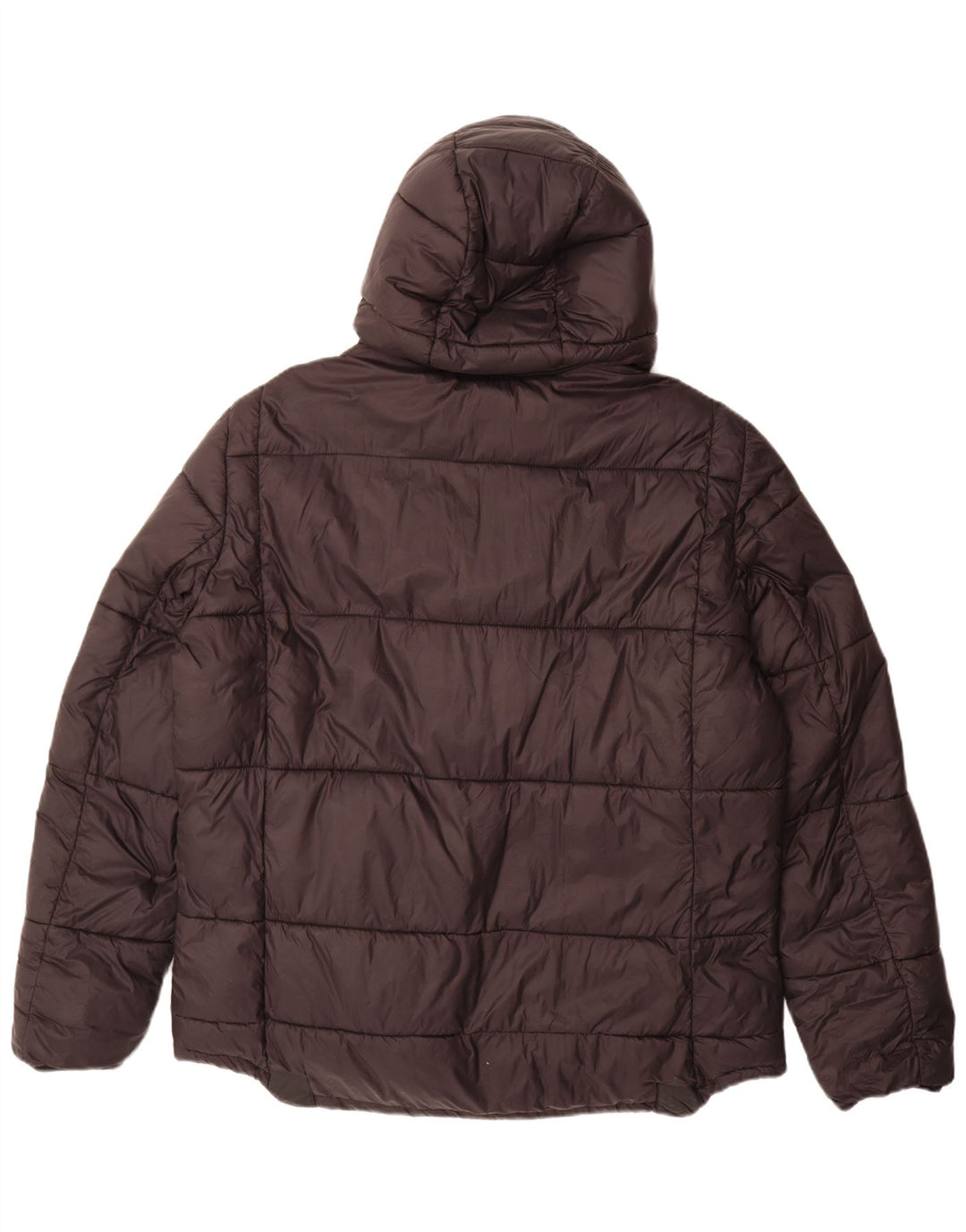 Barbour Mens Hooded Padded Jacket UK 42 XL Black Polyamide