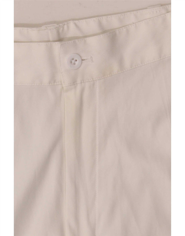 Nike Mens Barcelona Chino Shorts W38 XL White Polyester