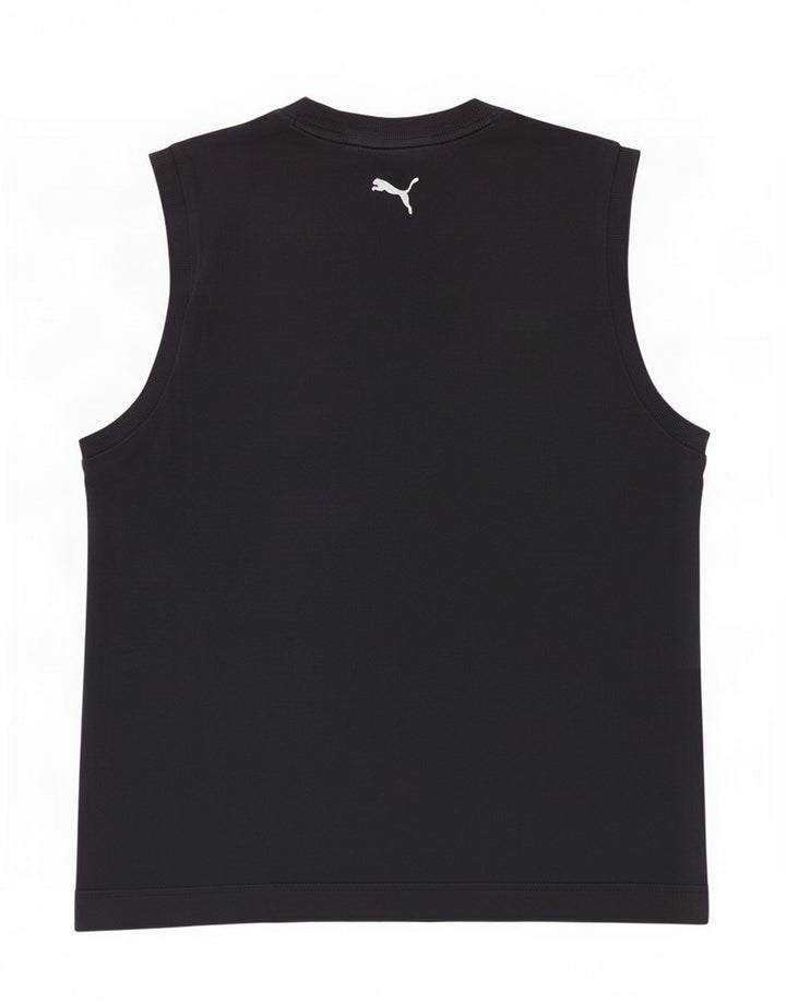 Puma Mens Graphic Vest Top Large Navy Blue