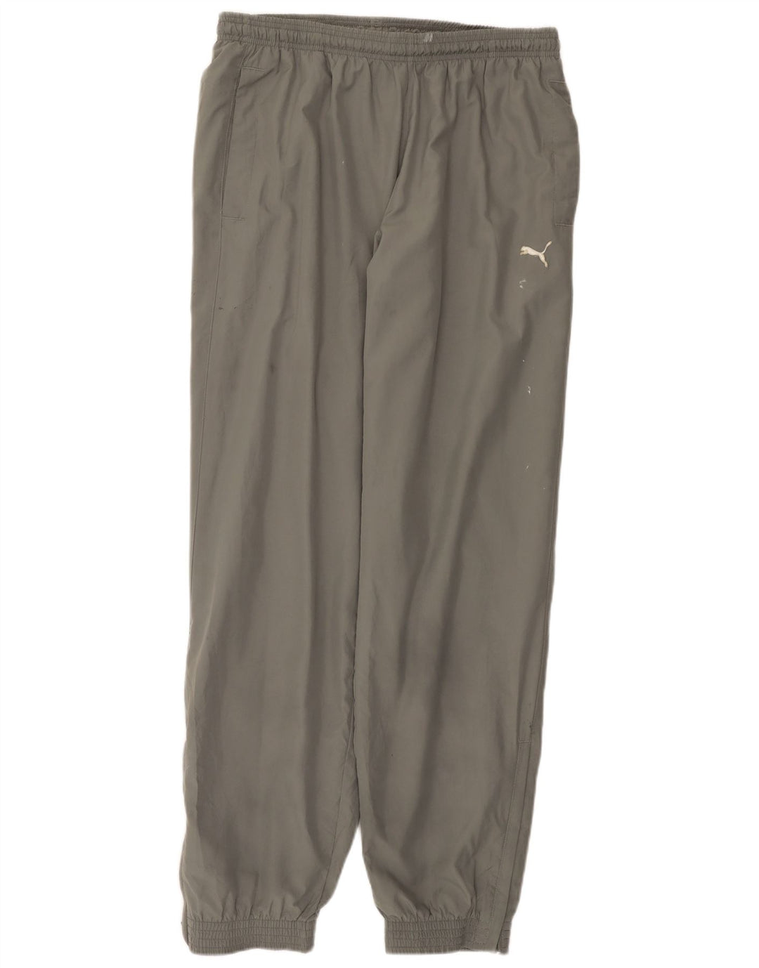 PUMA Mens Tracksuit Trousers Joggers Large  Grey Polyester