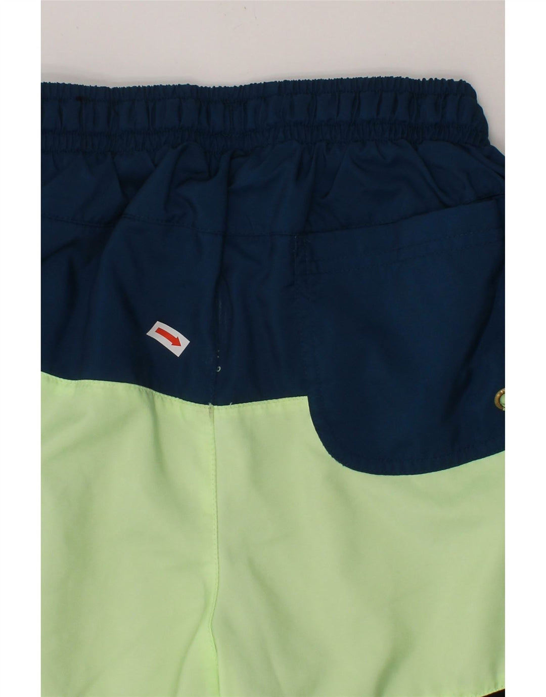 NIKE Boys Sport Shorts 10-11 Years Medium Multicoloured Colourblock Vintage Nike and Second-Hand Nike from Messina Hembry 
