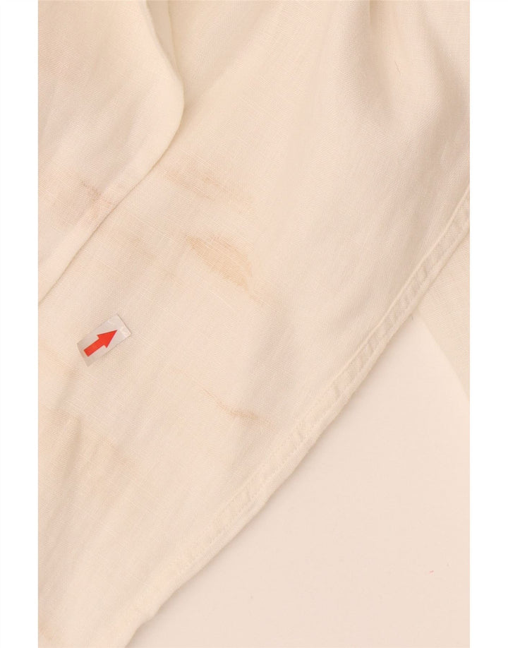 Roccobarocco Mens Shirt Large White