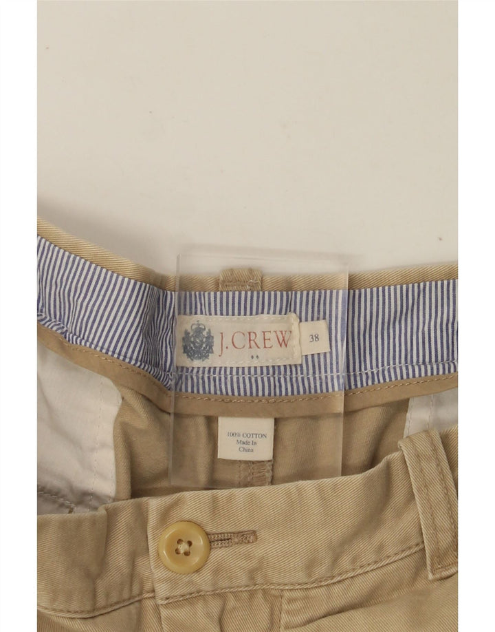 J. CREW Mens Chino Shorts W38 XL Beige Cotton