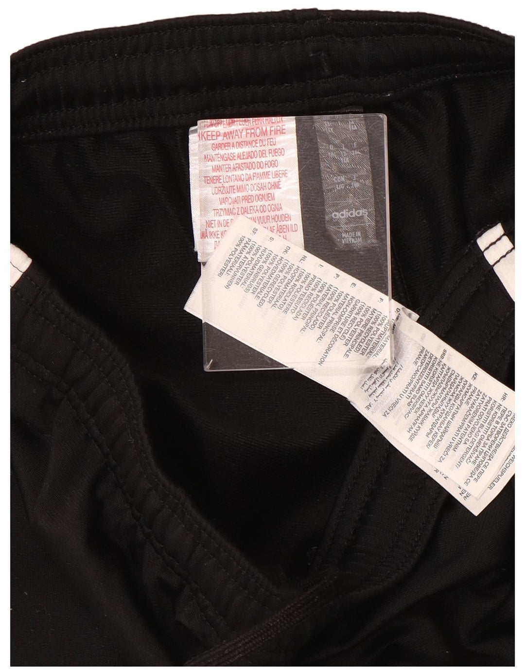 Adidas Girls Tracksuit Trousers 13-14 Years  Black Polyester