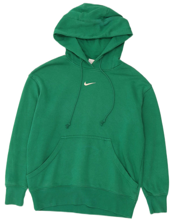 Nike Mens Loose Fit Hoodie Jumper XS Green Cotton
