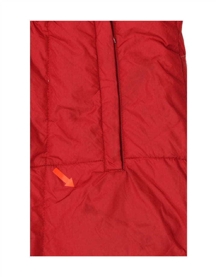 LOTTO Mens Padded Jacket UK 42 XL Red Nylon Vintage Lotto and Second-Hand Lotto from Messina Hembry 