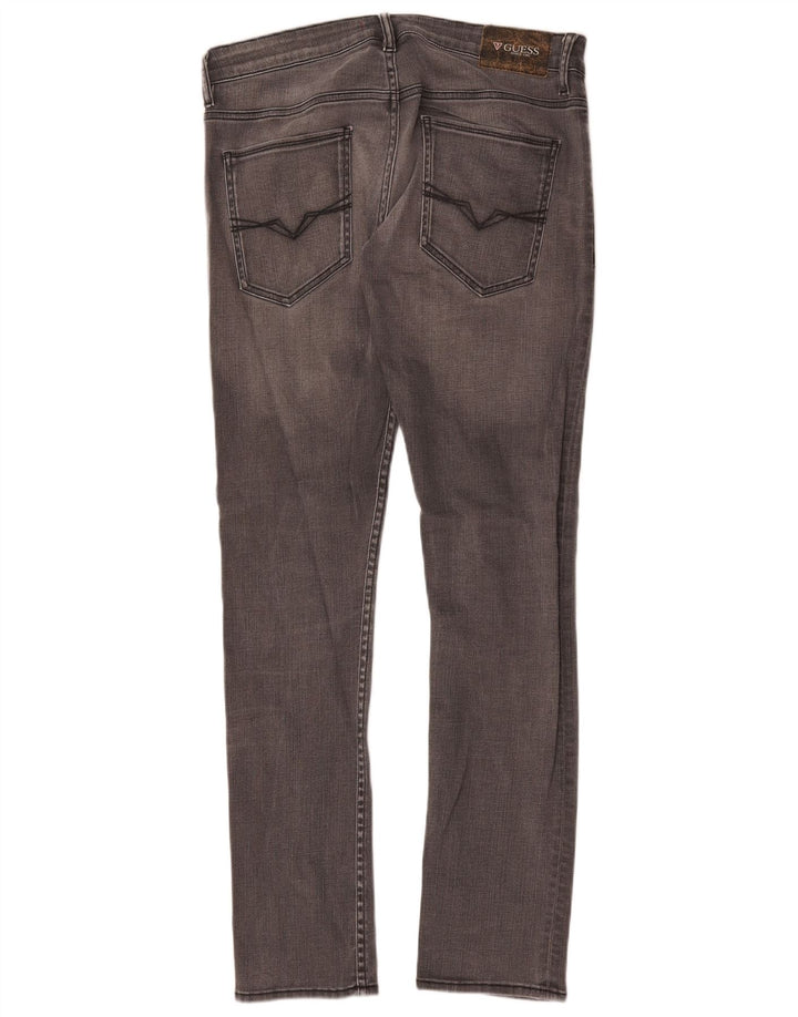 Guess Womens Skinny Jeans W33 L32 Grey