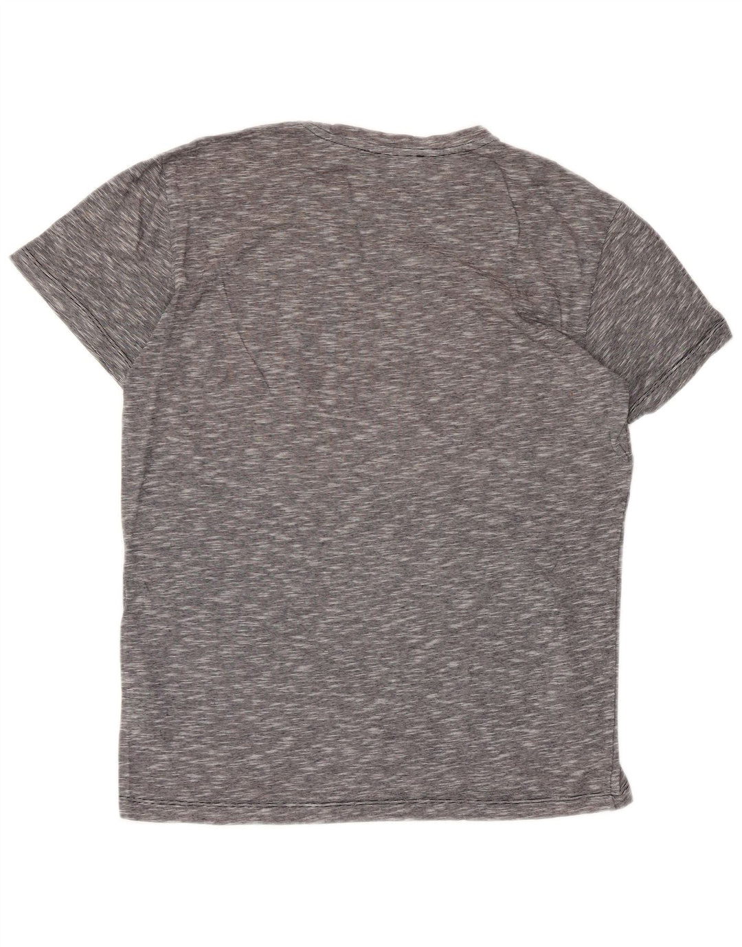 TRUSSARDI Mens T-Shirt Small Grey Flecked Cotton
