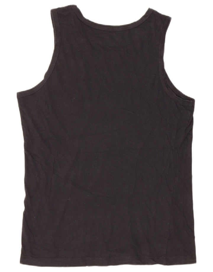 Nike Mens Vest Top Small Black Cotton