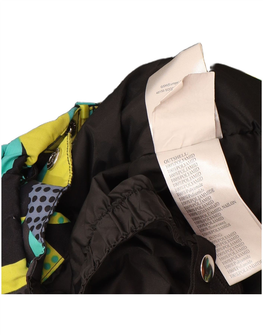 BILLABONG Mens Windbreaker Jacket UK 38 Medium Multicoloured Geometric