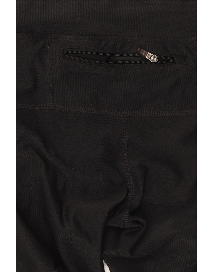 NIKE Womens Dri Fit Capri Leggings UK 12 Medium  Black Polyester Vintage Nike and Second-Hand Nike from Messina Hembry 
