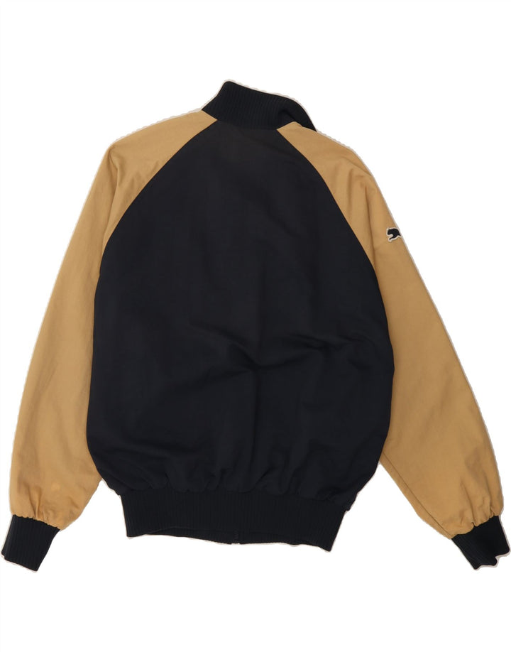 PUMA Mens Tracksuit Top Jacket Medium Navy Blue Colourblock