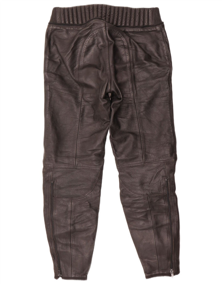 Dainese Mens Leather Moto Racer Trousers EU 54 Large W32 L30 Black